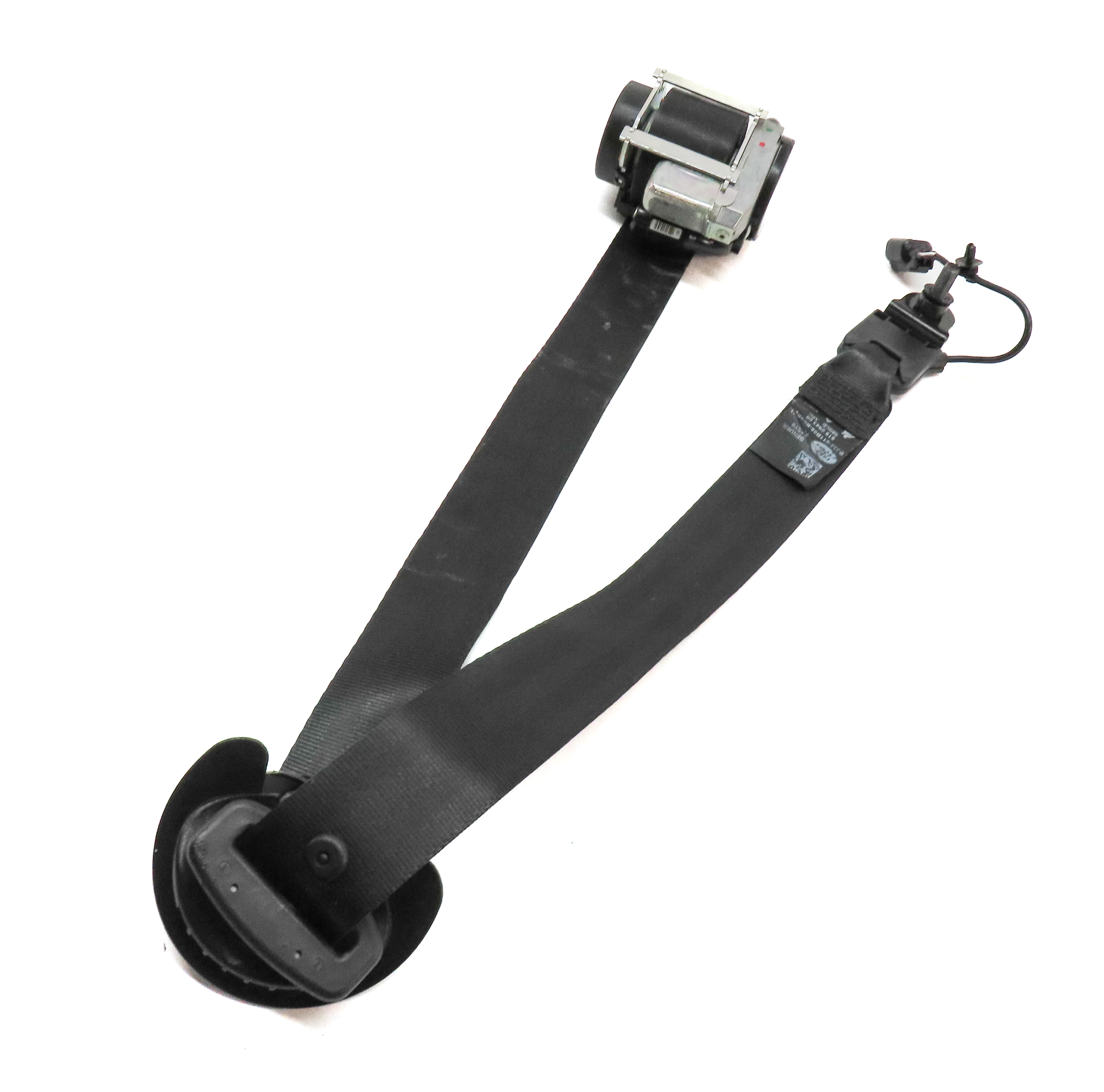 12-18 RANGE ROVER EVOQUE (L538) RIGHT FRONT PASSENGER SEATBELT RETRACTOR (Black) — exact item pictured
